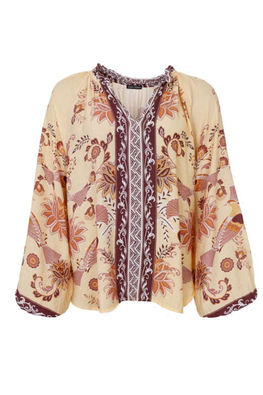 Black Colour - Bcguinea Blouse 41025 - Butter Yellow