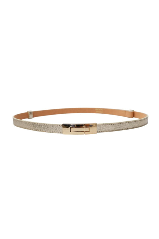 Black Colour - Bchazel Belt 10337 - Gold Coloured