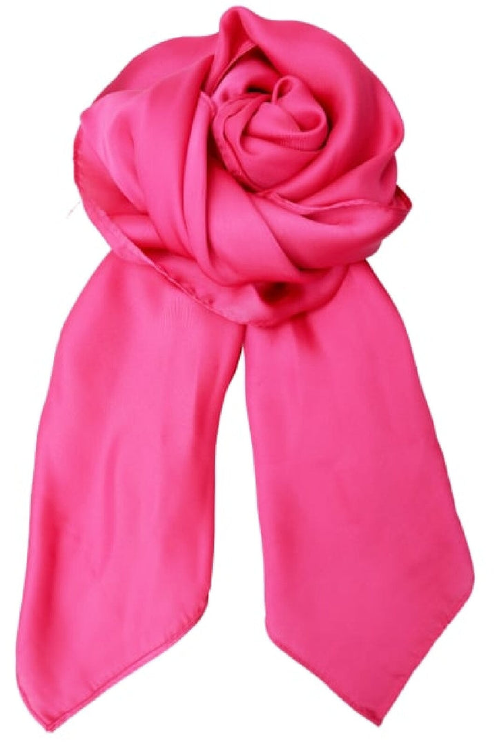 Black Colour - Bckit Mini Scarf - Pink