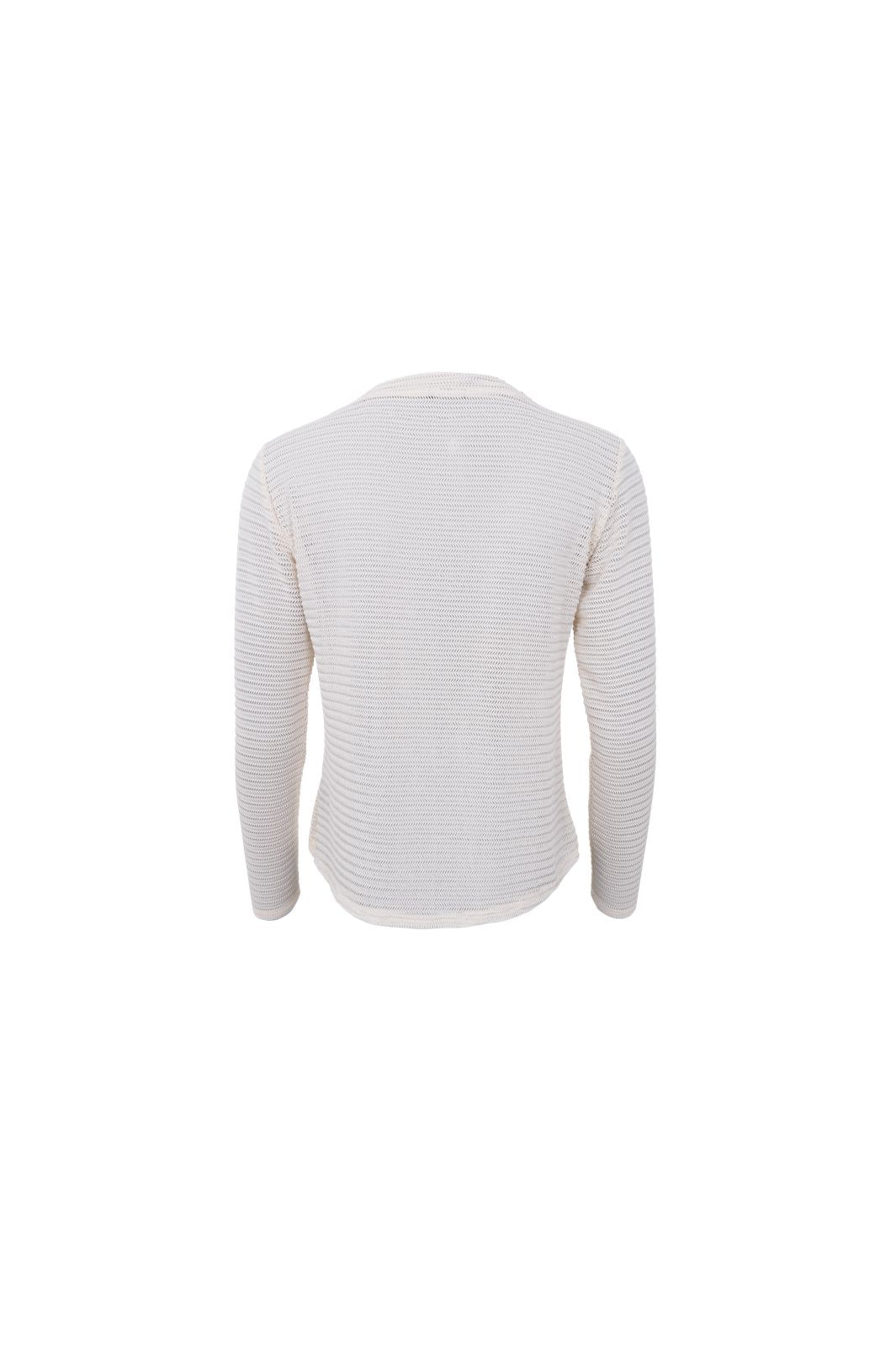 Black Colour - Bclili Mesh Blouse 41071 - Shirts - Cream