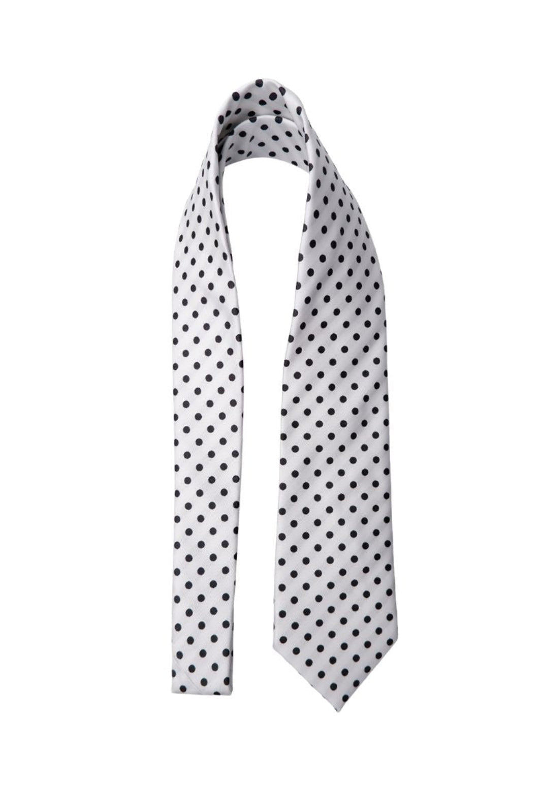 Black Colour - Bclulu Tie 208437 - White Dot
