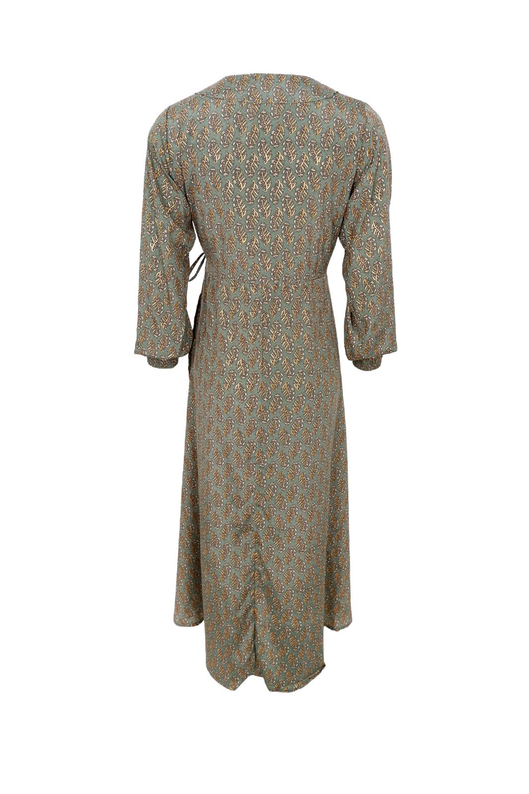 Black Colour - Bcluna Wrap Dress 39212 - Olive Mist