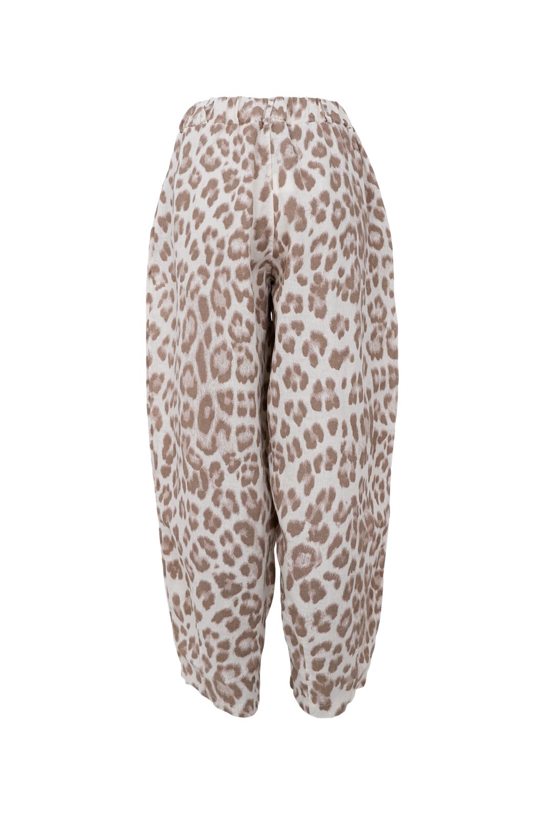 Black Colour - Bcmelina Barrel Linen Pant 41113 - Nougat Leo