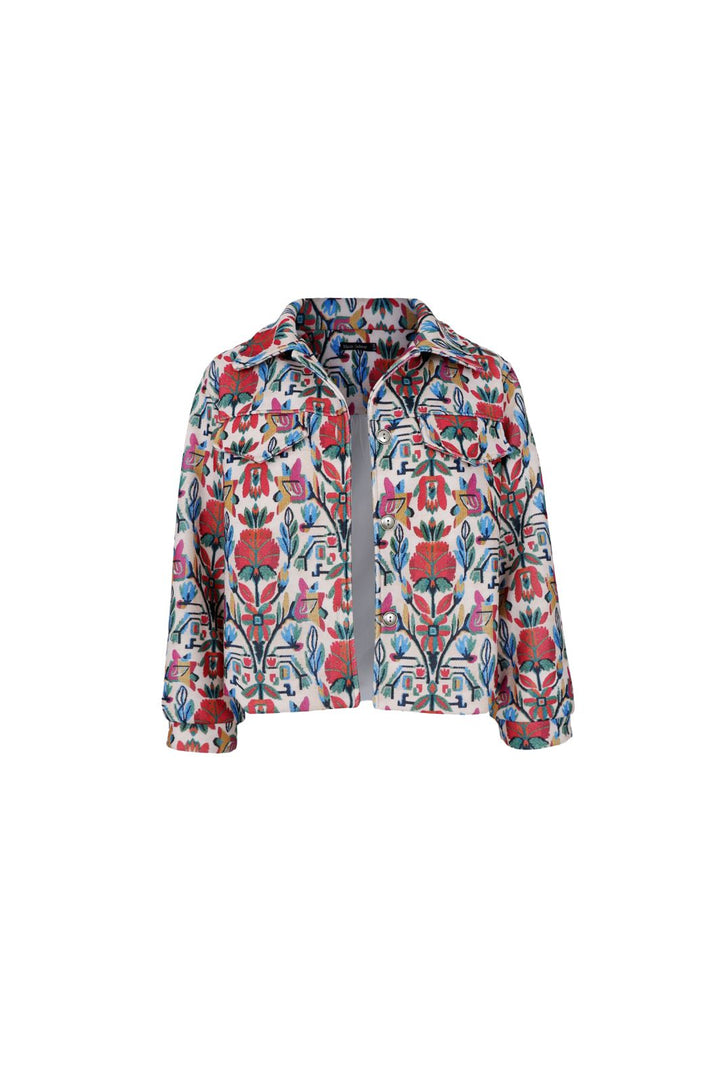 Black Colour - Bcpanama Jacket 41084 - Botanic Red