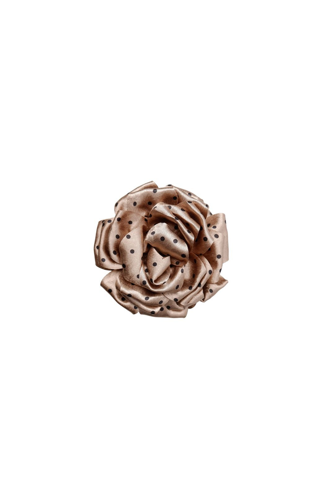 Black Colour - Bcrita Big Flower Hair Claw 6091 - Golden
