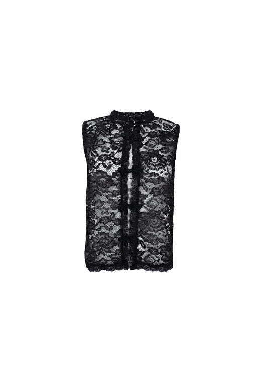 Black Colour - Bcrosa Napoleon Top 41300 - Shirts - Black