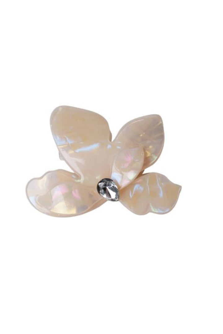 Black Colour - Bcsunna Small Hair Claw 6023 - Creme