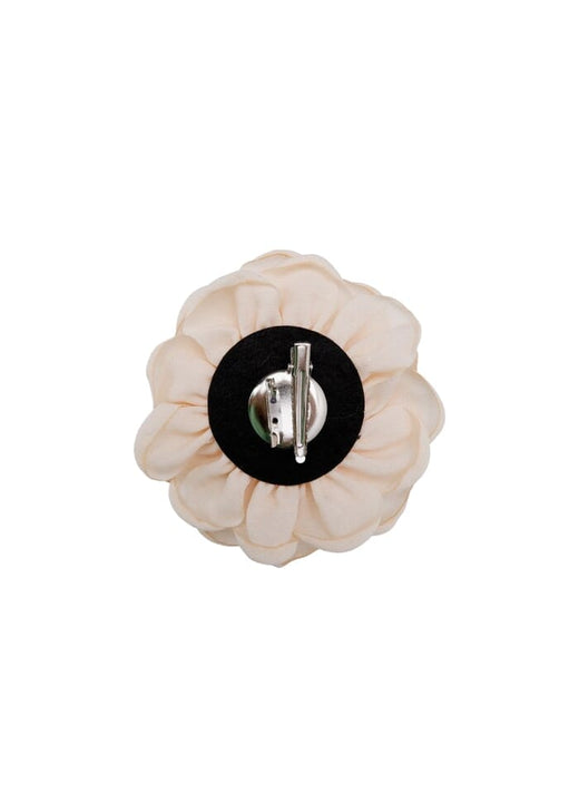Black Colour - Bcvilla Mega Flower Brooch - Creme Hårspænder 