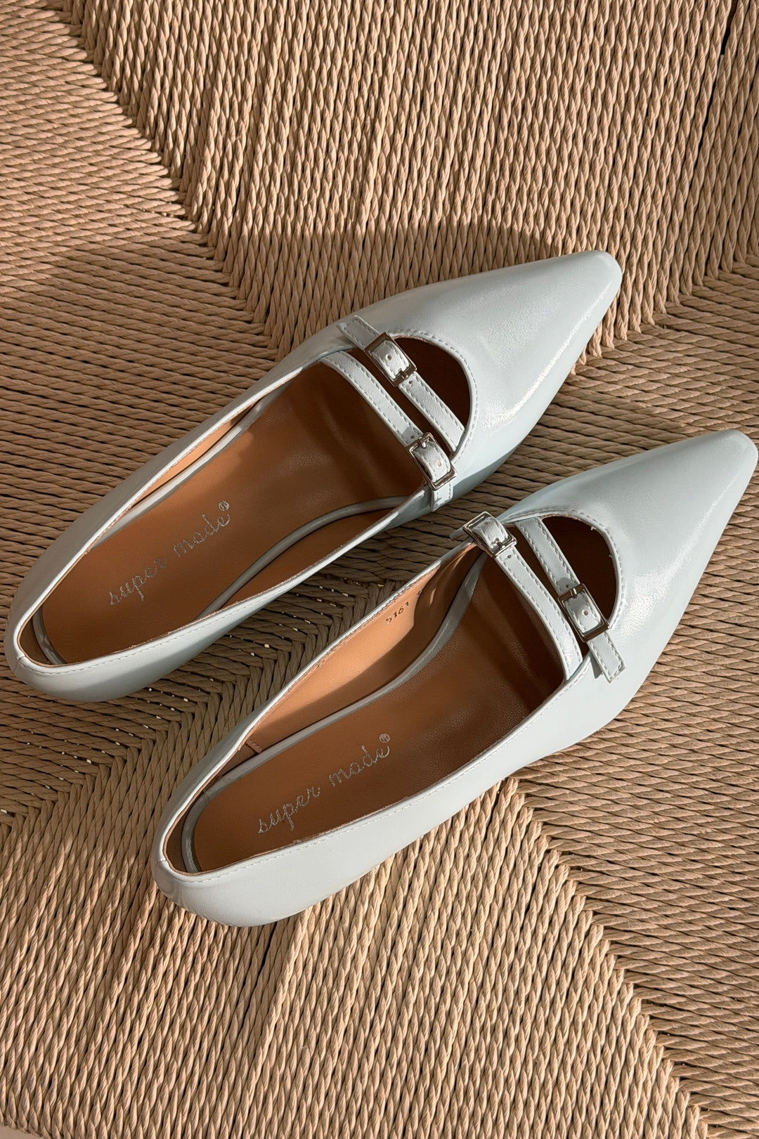 Bloom - Galanthus Ballet Flats - Sky Blue Ballerinaer 