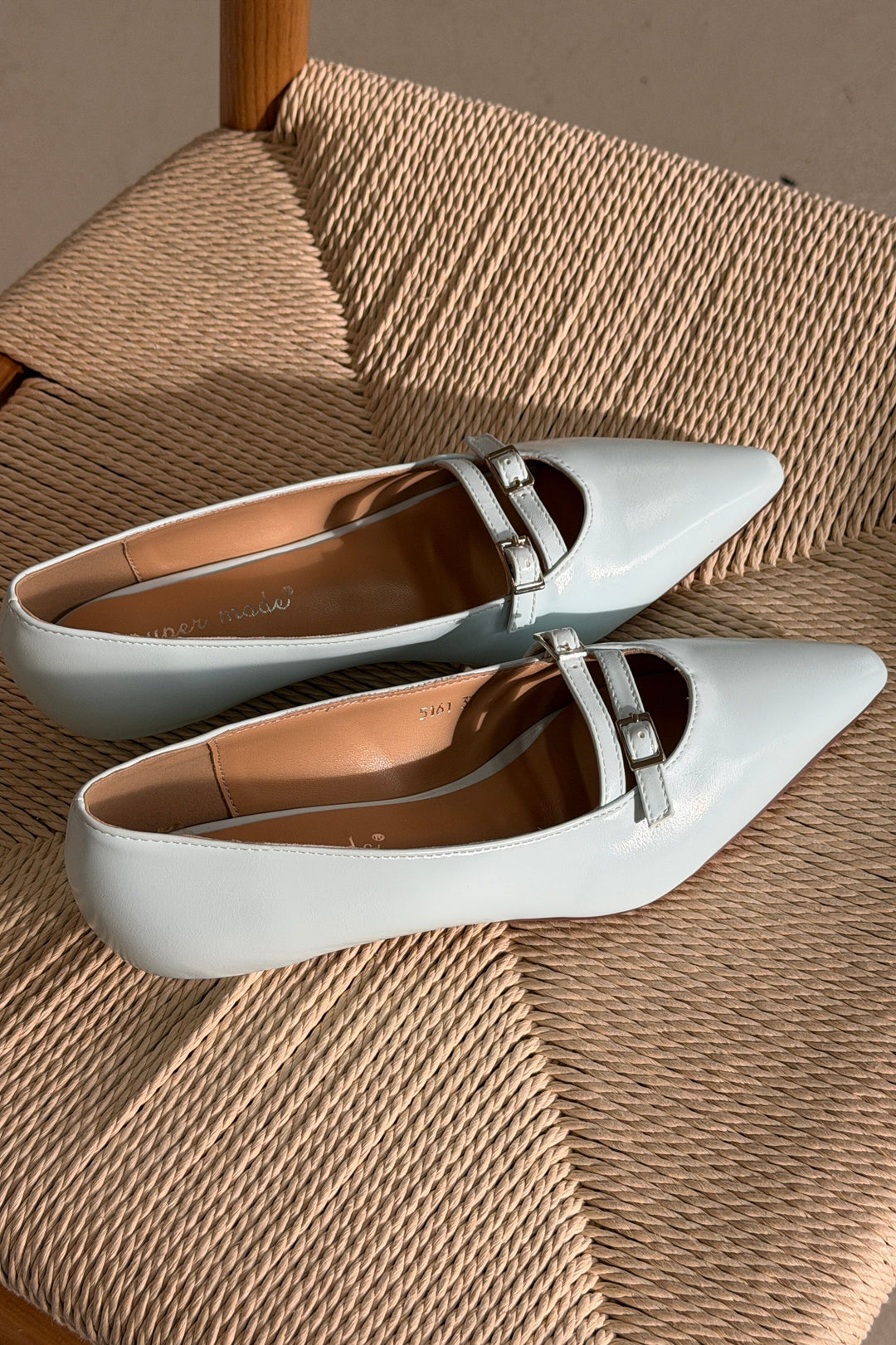 Bloom - Galanthus Ballet Flats - Sky Blue Ballerinaer 
