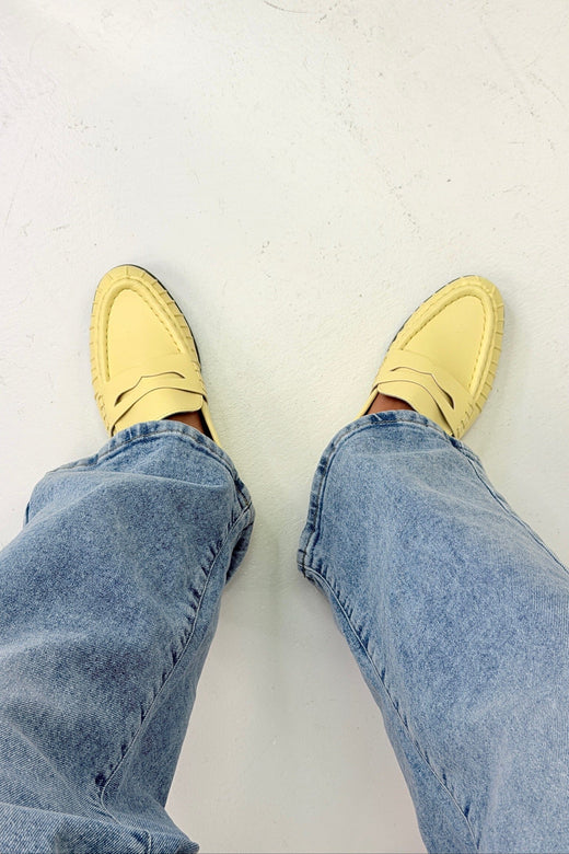 Bloom - Nasturtium Loafers - Yellow Loafers 