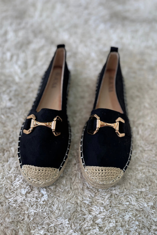 Bloom - Sakura Espadrilles - Black Sandaler 