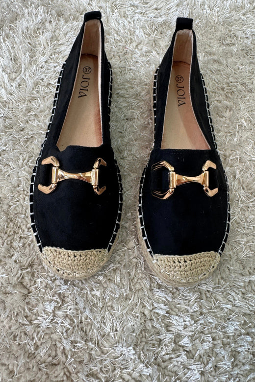 Bloom - Sakura Espadrilles - Black Sandaler 