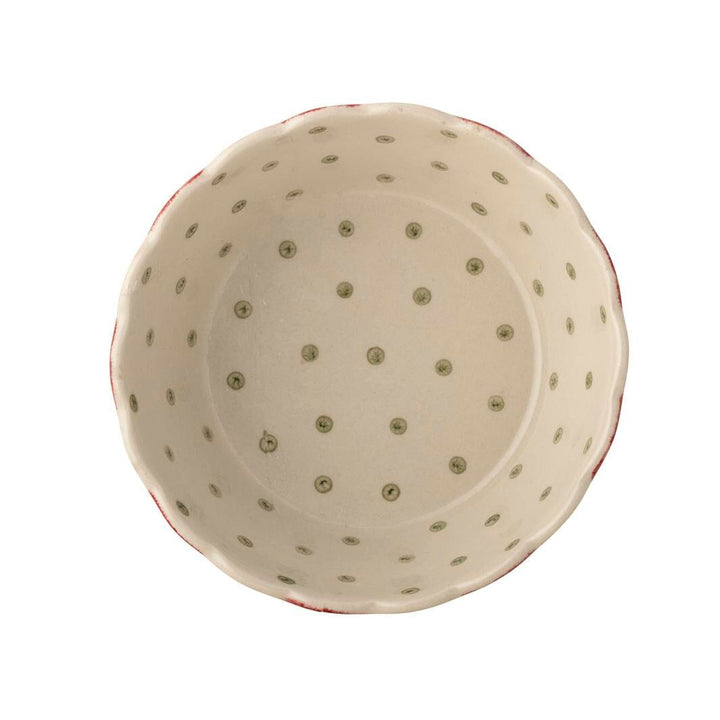 Bloomingville - Chip Skål, Rød, Stentøj 82063855 - Red
