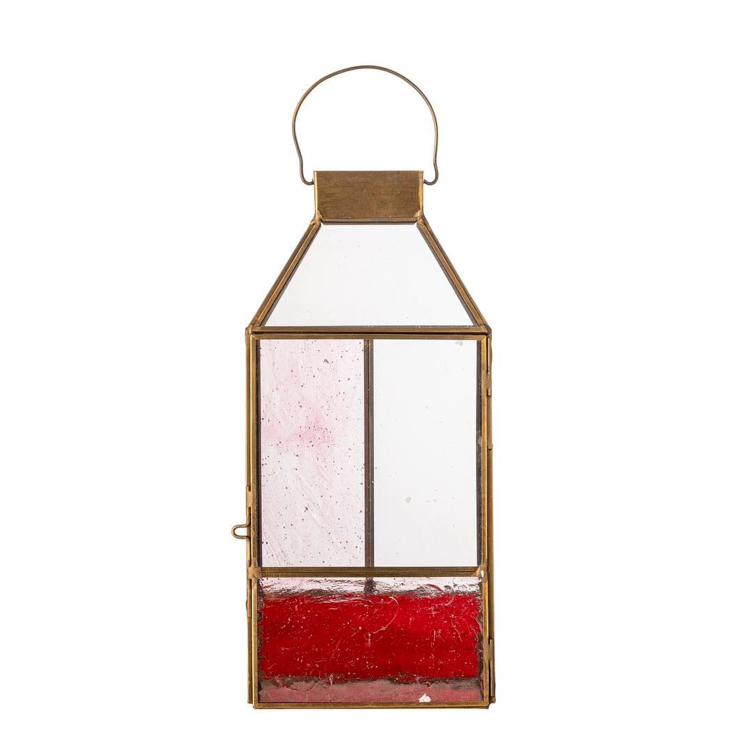 Bloomingville - Drew Lanterne, Rosa, Glas 82072736 - Rose