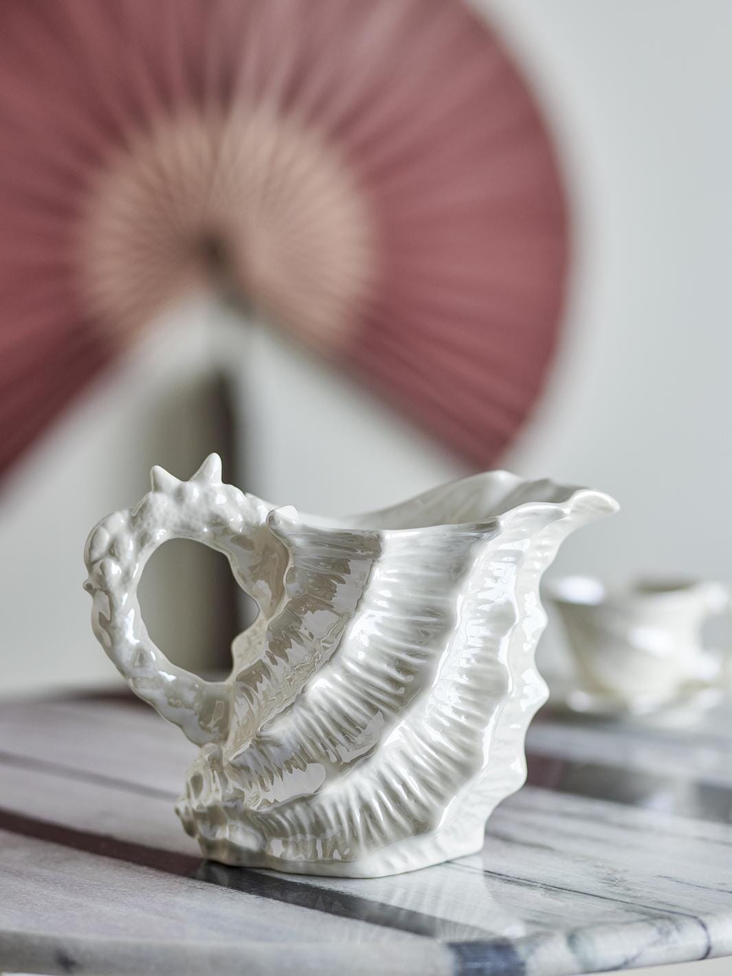 Bloomingville - Shellie Kande, Hvid, Stentøj 82072684 - White