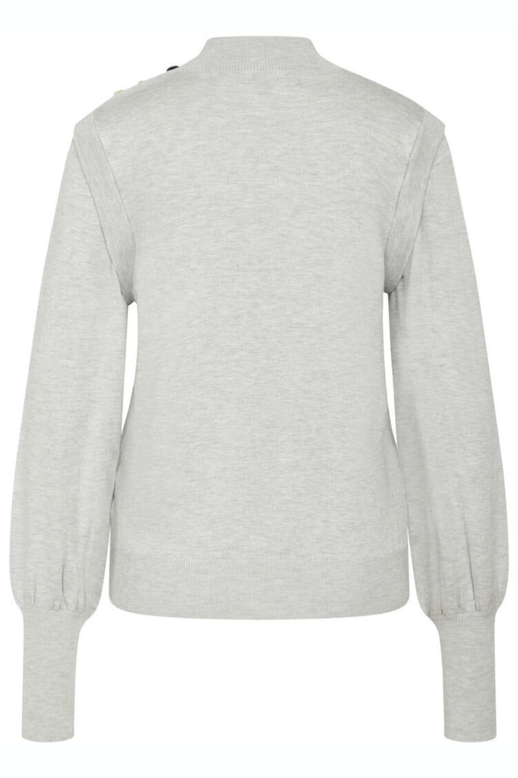 Bruuns Bazaar - Anemone Dora knit - Light grey mel