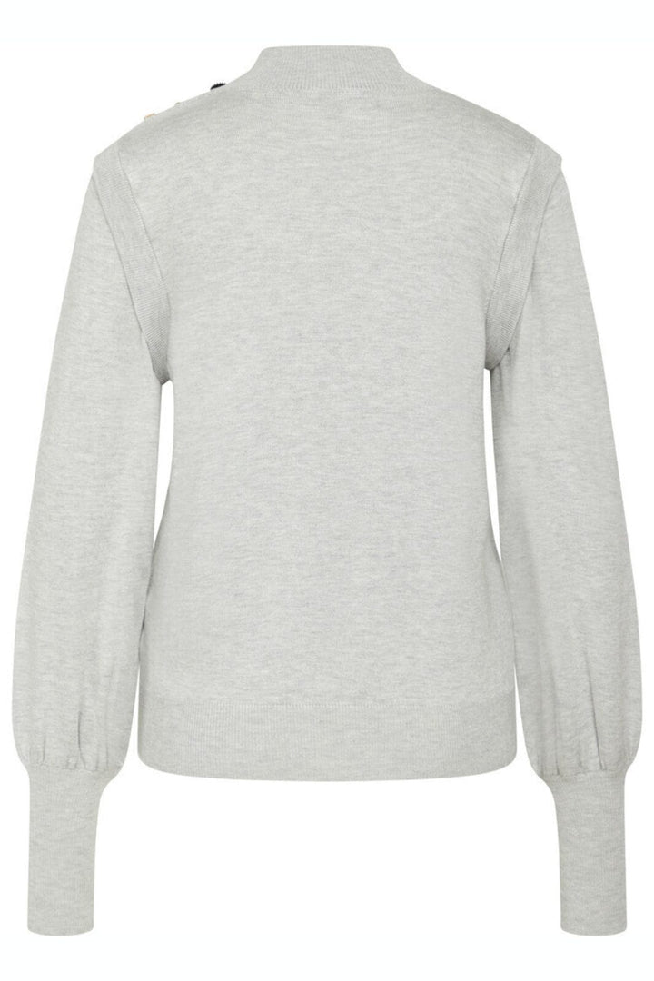 Bruuns Bazaar - Anemone Dora knit - Light grey mel