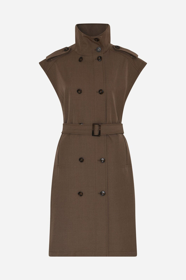 Bruuns Bazaar - Medemiabblitaya Dress BBW5331 - Earth Brown