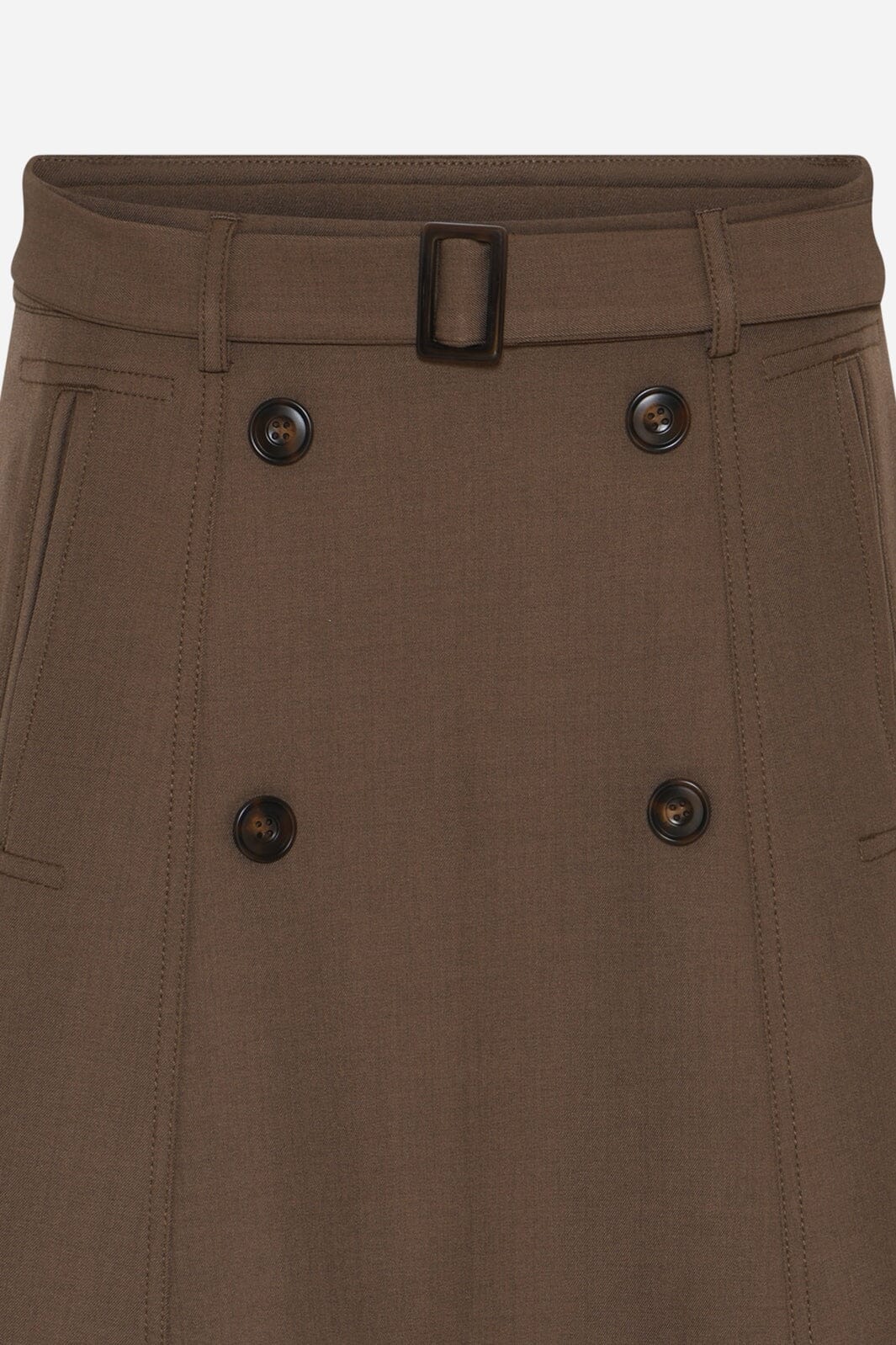 Bruuns Bazaar - Medemiabbturi Skirt BBW5329 - Earth Brown