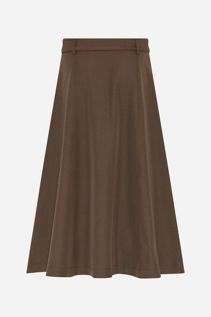 Bruuns Bazaar - Medemiabbturi Skirt BBW5329 - Earth Brown