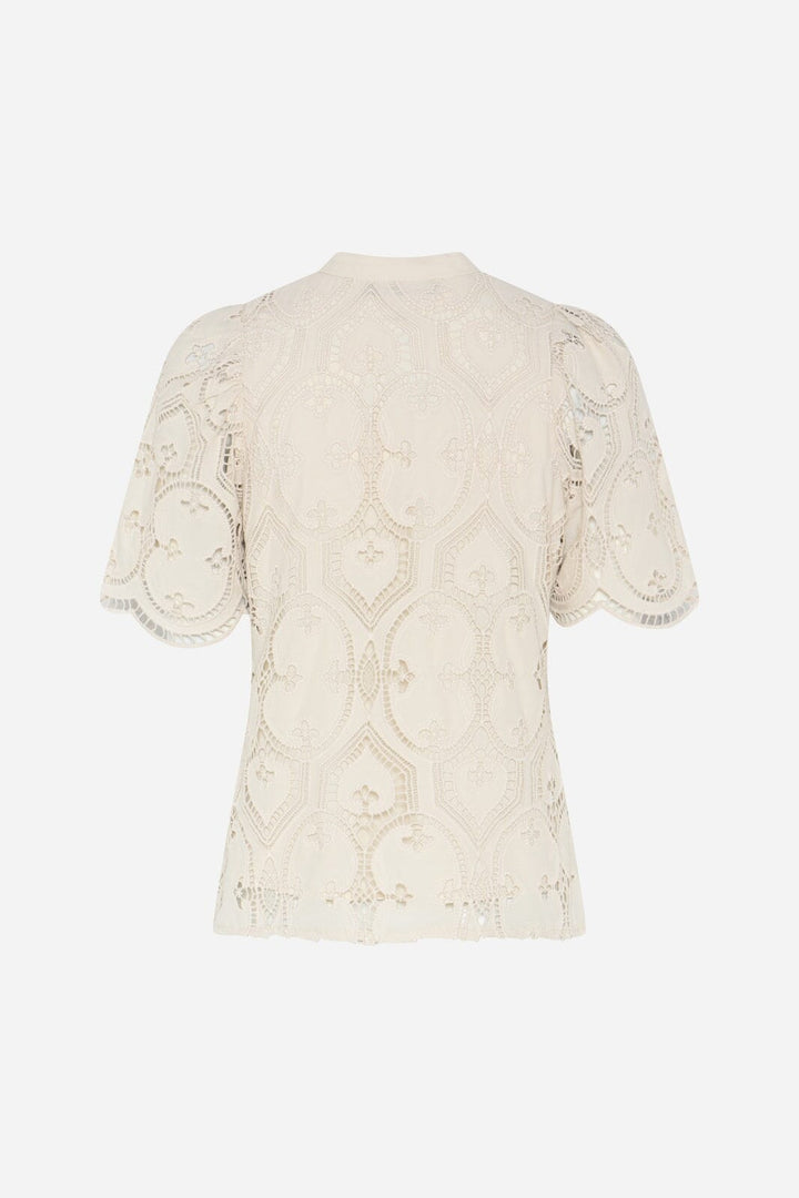 Bruuns Bazaar - Raveneabburesa Shirt BBW5030 - Vanilla Ice