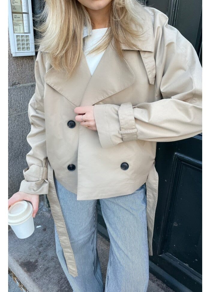 BYIC - Almaic Trenchcoat - lbeige Light Beige