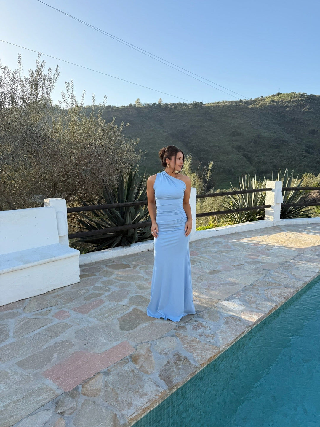 BYIC - Andreaic Maxi Dress A23768 - Blue Kjoler 