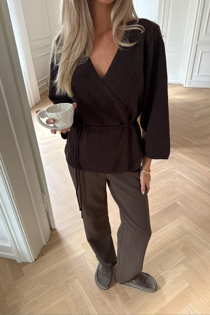 BYIC - Anneic Cardigan A079-1 - Dark Brown