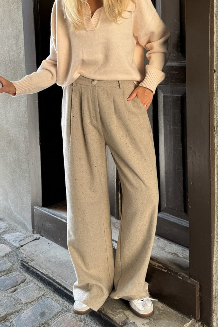 BYIC - Claraic Pants - beigem Beige Melange