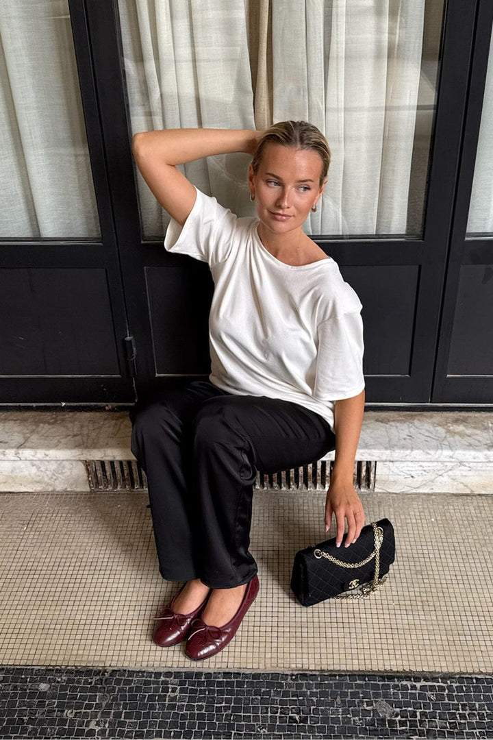 BYIC - Fieic Pants A23851 - Black Satin