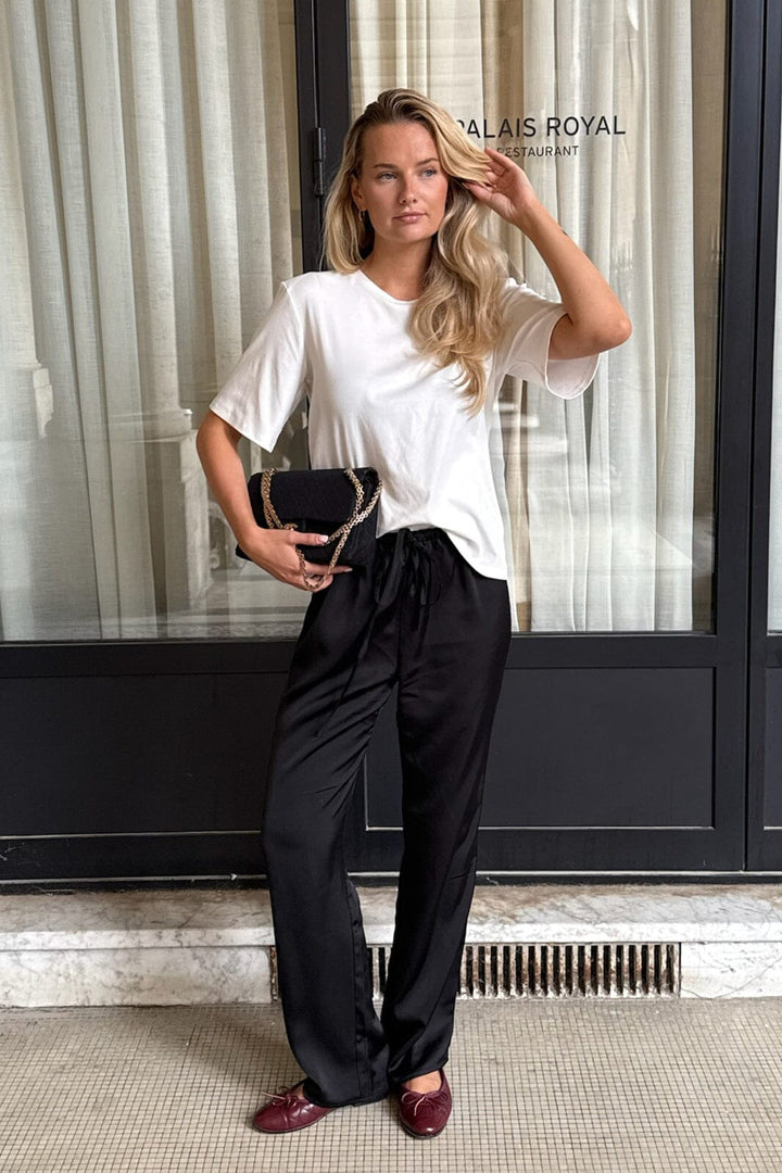 BYIC - Fieic Pants A23851 - Black Satin