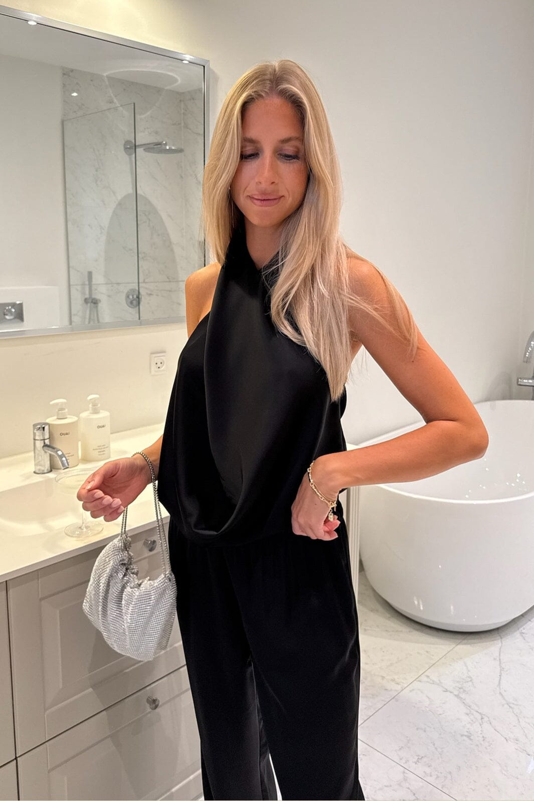 BYIC - Hollyic Wrap Top A2553 - Black