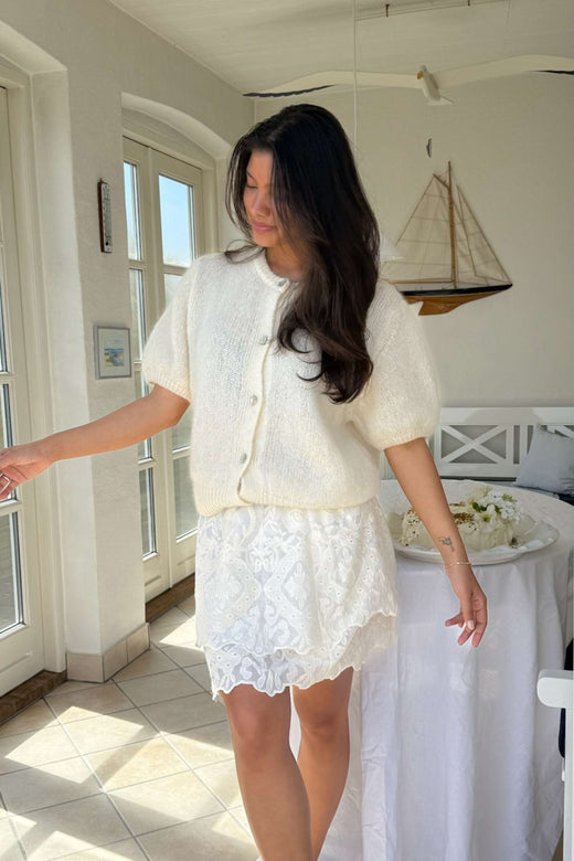 BYIC - Idaic Ss Cardigan 5265 - White Cardigans 