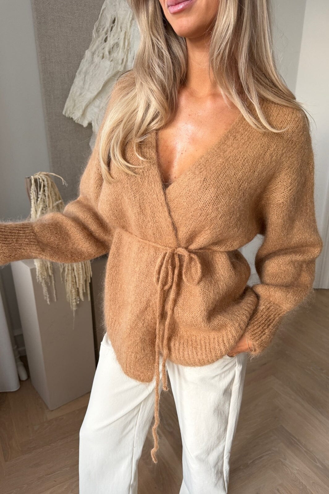 BYIC - Idaic Wrap Cardigan 85119 - Camel