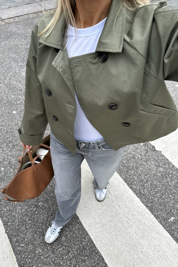 BYIC - Lunaic Trenchcoat - green Green
