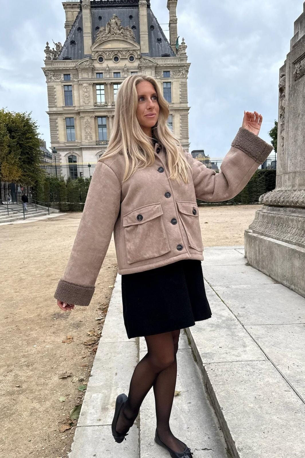 BYIC - Siaic Teddy Jacket A23664 - Light Brown Jakker 