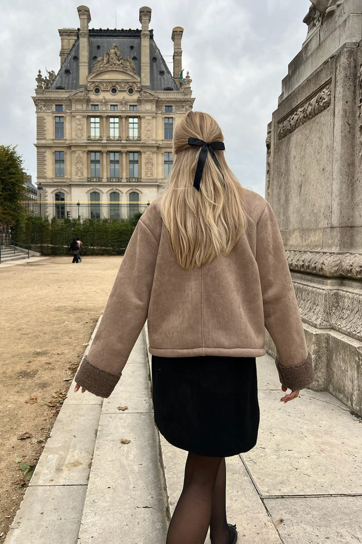 BYIC - Siaic Teddy Jacket A23664 - Light Brown Jakker 