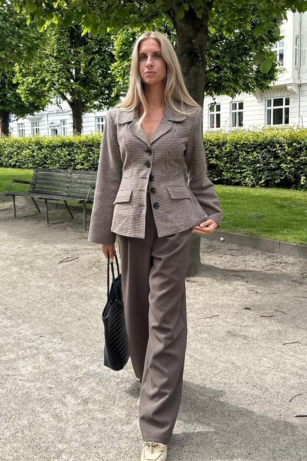 BYIC - Stineic Blazer A23859 - Brown Checks