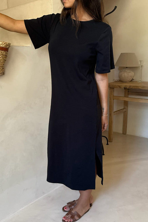 BYIC - Theaic Tshirt Dress A23942 - Black