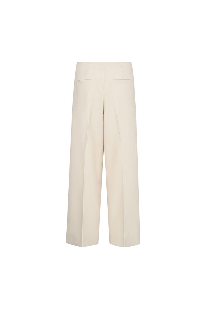 Co´Couture - Acilecc Pleat Pant 500807 - 10006 - Bone