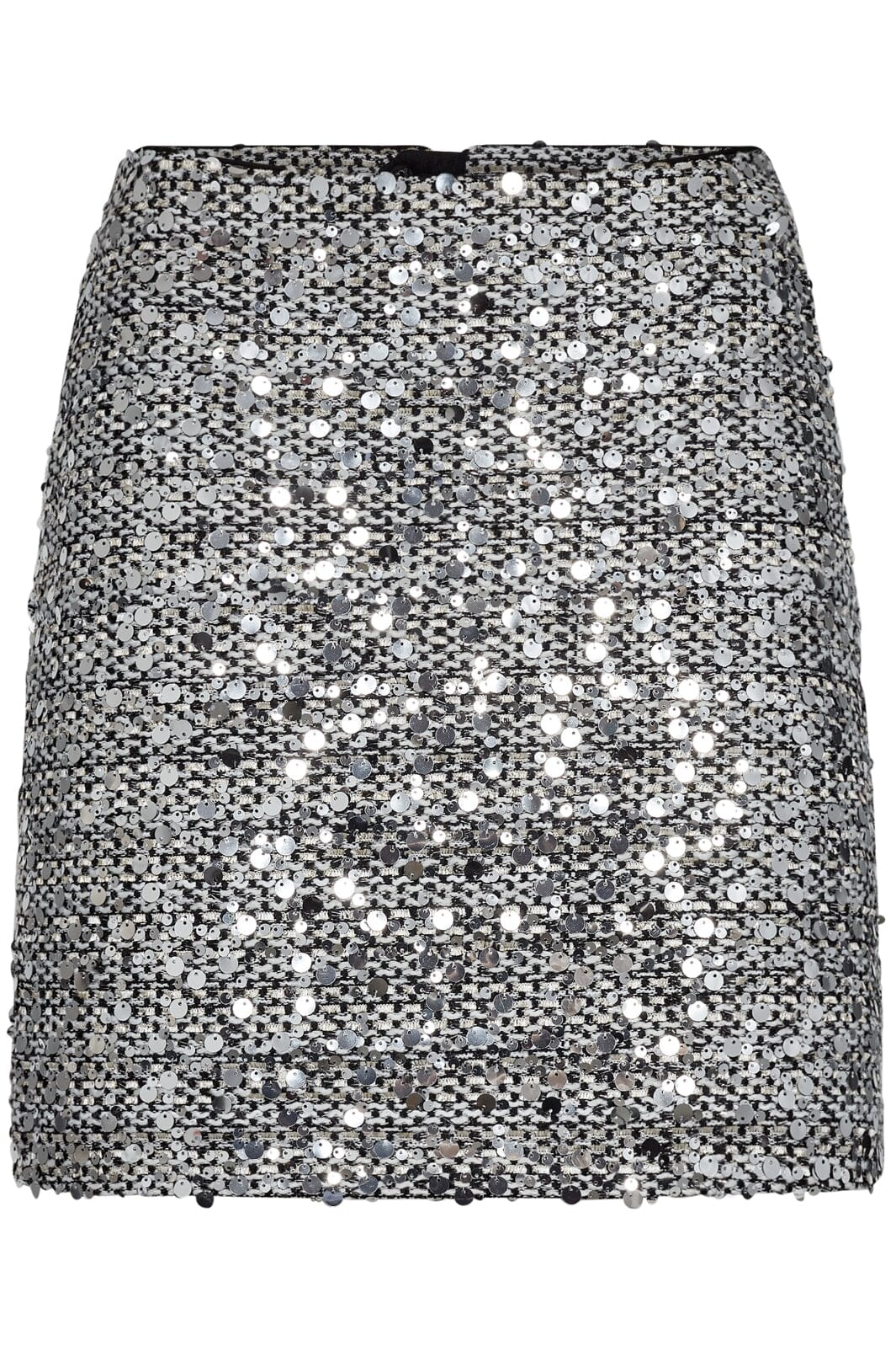 Co´couture - Bouclecc Sequin Mini Skirt 34173 - 40096 Whiteblack