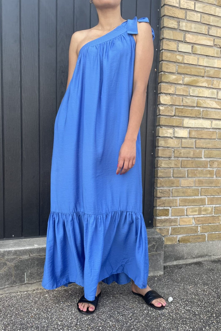 Co´couture - Callum Asym Dress - New Blue Kjoler 