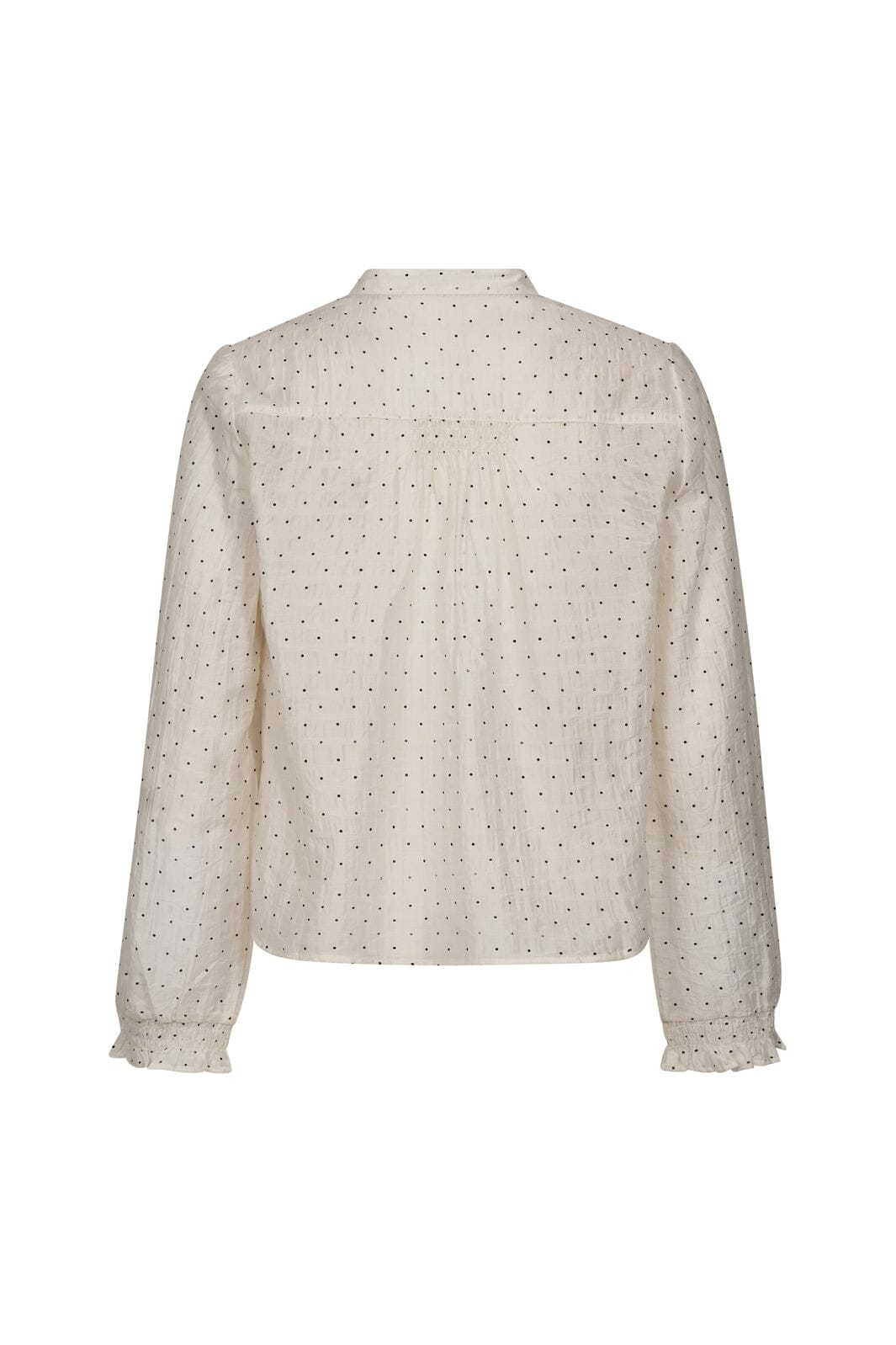 Co´Couture - Dallycc Dot V-Shirt 45007 - 11 - Off White