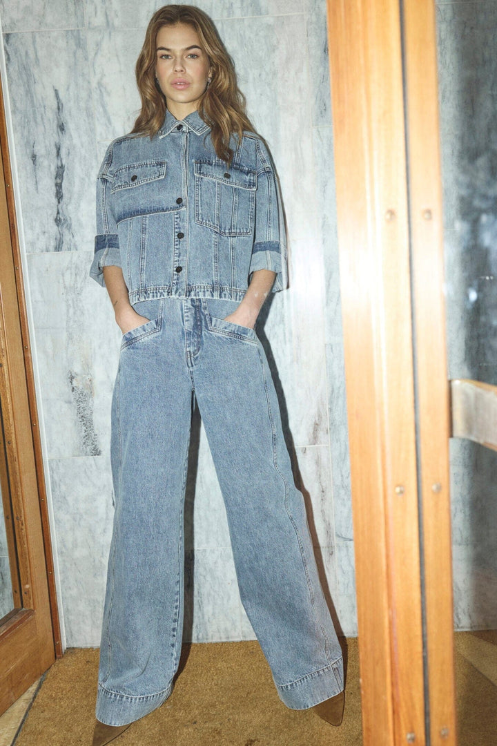Co´Couture - Denicecc Jeans 500080 - 45007 - Bleach Denim Jeans 