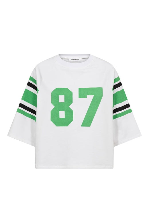 Co´Couture - Elycc 87 Tee Sweat 47012 - 1134 - Off-White Green