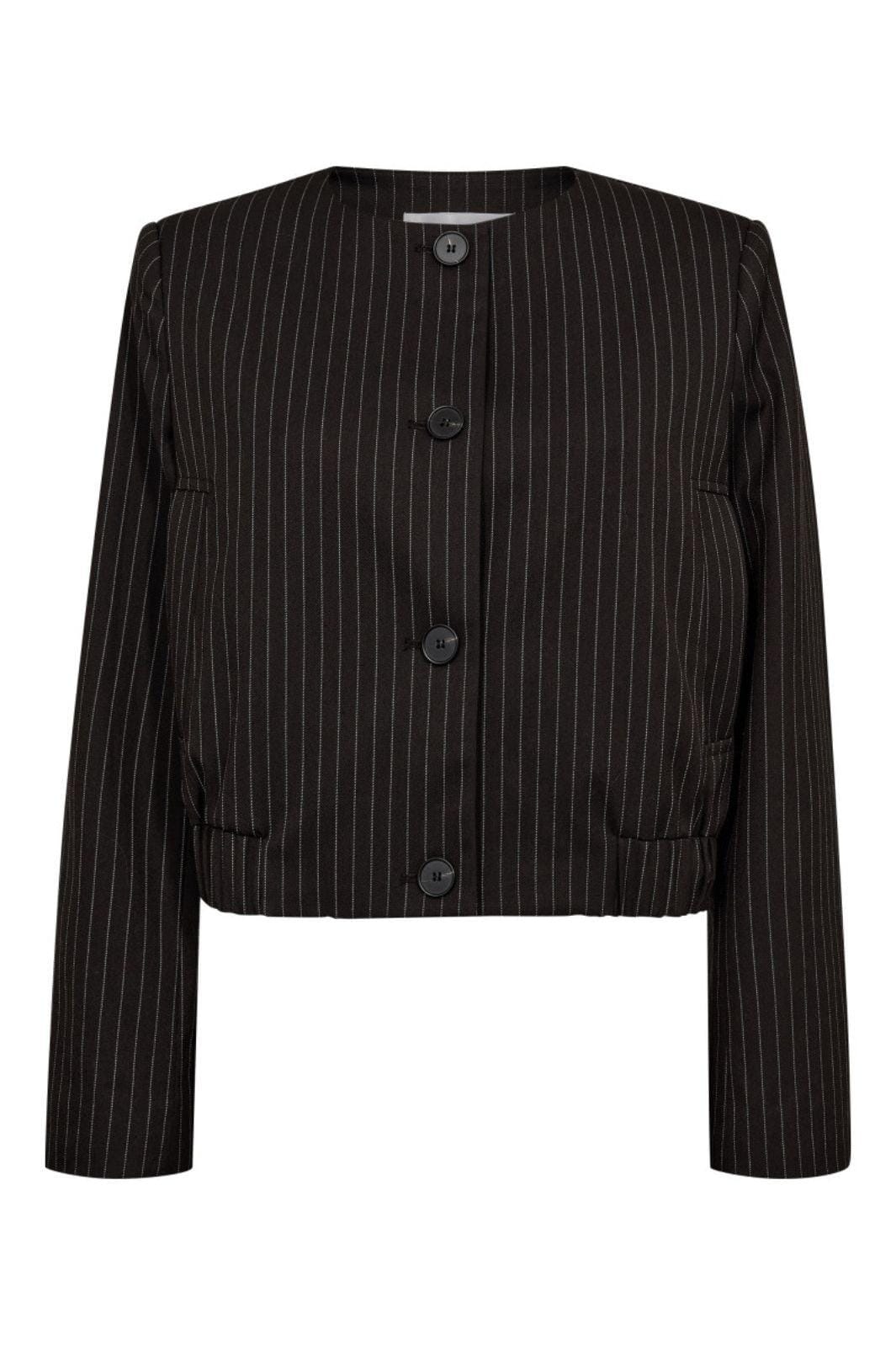 Co´Couture - Fiacc Pin Bomber Jacket 30375 - 145 - Dark Brown Jakker 