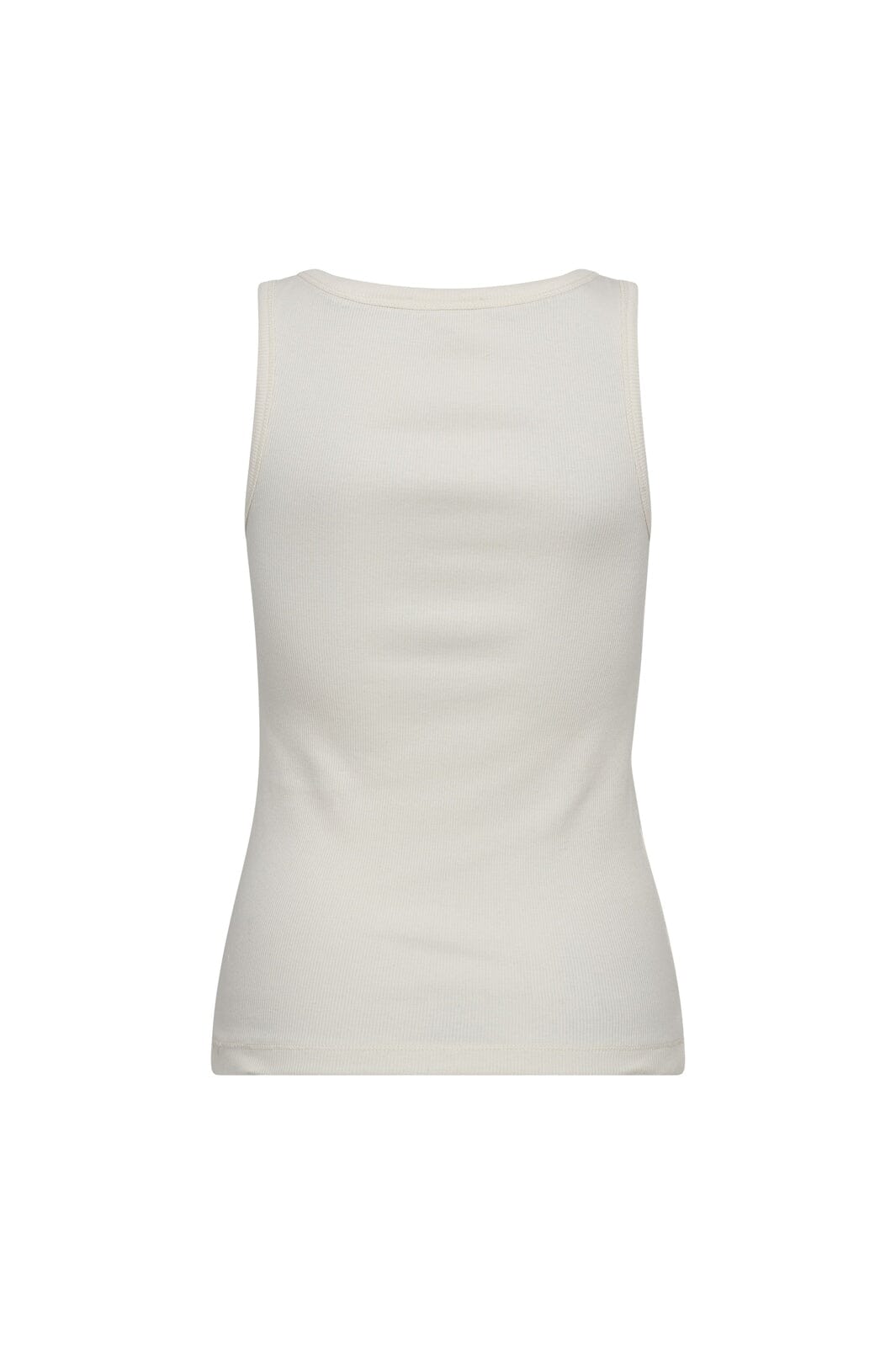 Co´Couture - Grannycc Rib Solid Emb Tank 43009 - 4000 - White