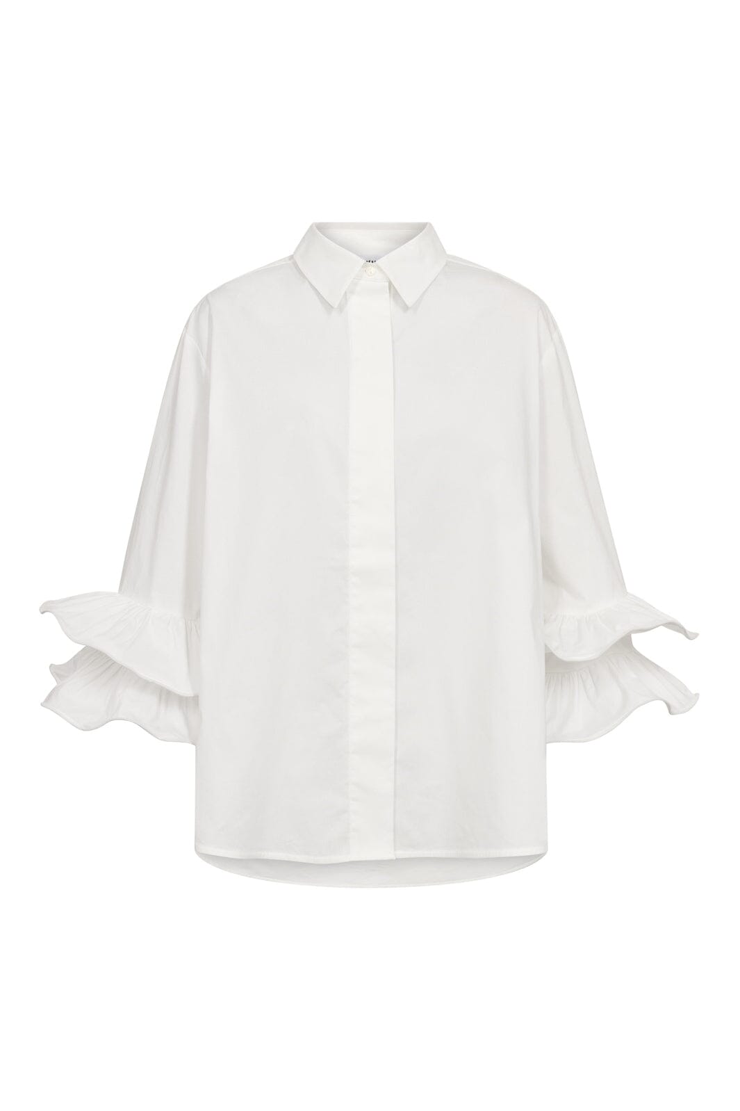 Co´Couture - Halencc Flare Shirt 500609 - 10001 - White