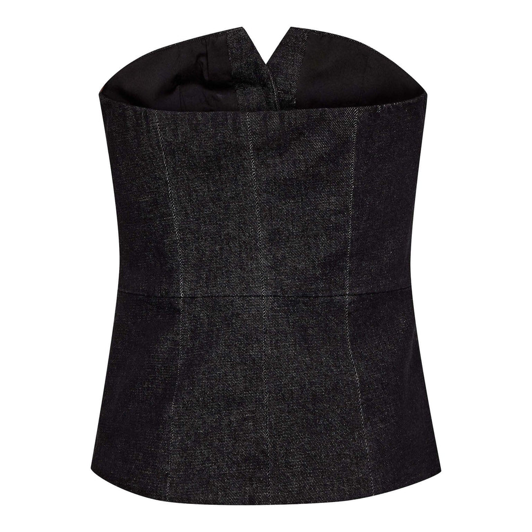 Co´Couture - Helimacc Corsage Top 45066 - 96 - Black Toppe 